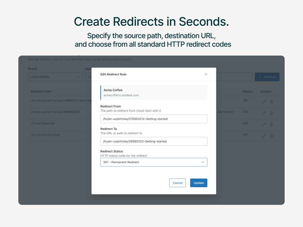 Redirect Rules Manager thumbnail 2