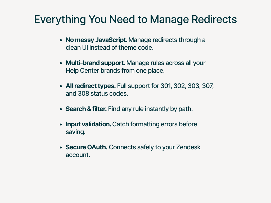 Redirect Rules Manager thumbnail 3